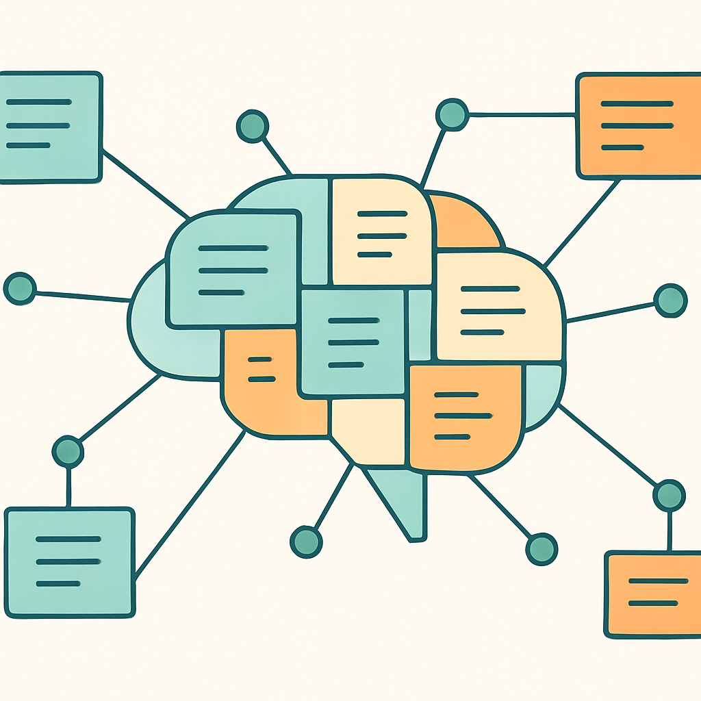 Ilustrasi sampul: Tutorial: Membangun Second Brain (Catatan Pintar) dengan AI